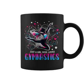 Gymnastics Just A Girl Who Loves Gymnastics Coffee Mug - Seseable