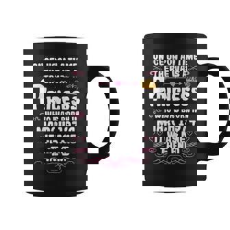 Había Unaez Una Princesa Marzo 1974 Cumpleaños Taza de café - Regaloses