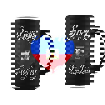 Haiti Heritage Since 1804 Proud Zoe Happy Haitian Flag Day Coffee Mug | Mazezy
