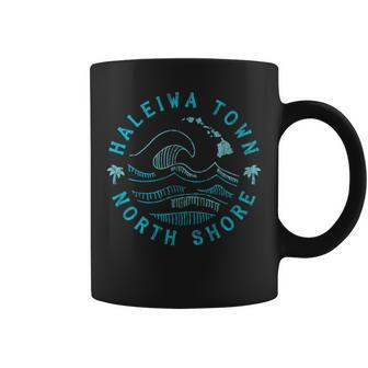 Haleiwa Town North Shore Hawaii Coffee Mug - Monsterry