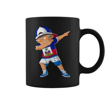 Half Haitian Half Honduran Boy Haiti Honduras Flag Coffee Mug | Mazezy DE