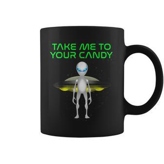 Halloween Alien Quote Trick Or Treat Costume Boys Men Coffee Mug | Crazezy UK