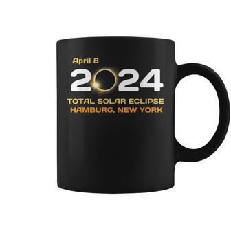 Hamburg New York April 8 2024 Solar Eclipse Ny Coffee Mug | Mazezy AU