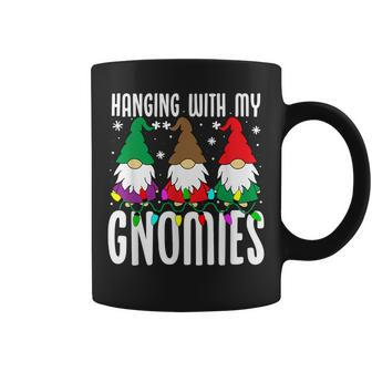 Hanging With My Gnomies Christmas Gnome Xmas Women Coffee Mug - Monsterry UK