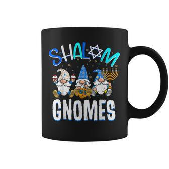 Hanukkah Shalom Gnomes Jewish Chanukah Matching Pajama Coffee Mug - Monsterry DE