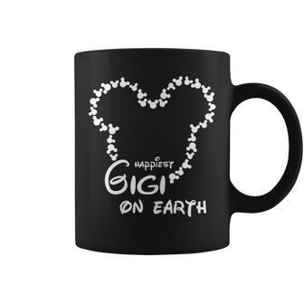 The Happiest Gigi On The Earth Grandma Womens Coffee Mug | Mazezy