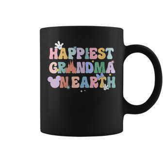 Happiest Grandma On Earth Family Trip Happiest Place Coffee Mug - Seseable