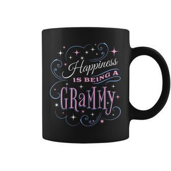 Happiness Is Being A Grammy Cute Grandma Women's Coffee Mug - Seseable