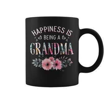 Happiness Is Being A Grandma Grandma Coffee Mug - Monsterry CA
