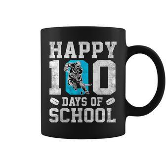 Happy 100 Days Of School Hockey Lovers Boys Girls Coffee Mug - Seseable