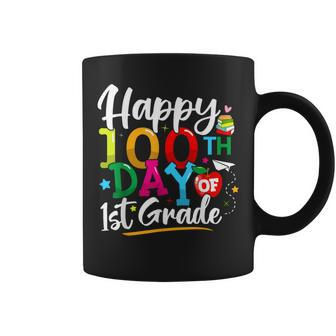 Happy 100Th Day Of First Grade 100 Days Of School Teacher Coffee Mug | Mazezy