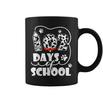 Happy 102 Days School 100Th Days Smarter Dog Student Teacher Coffee Mug | Mazezy UK