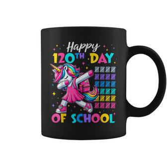 Happy 120Th Day Of School Cute Unicorn Girl 120 Days Smarter Coffee Mug - Thegiftio UK
