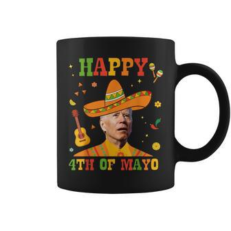 Happy 4Th Of Mayo Joe Biden Confused Cinco De Mayo Coffee Mug - Monsterry DE