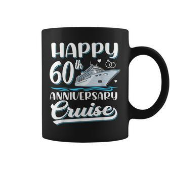 Happy 60Th Anniversary Cruise Wedding 60 Years Old Couples Coffee Mug - Seseable