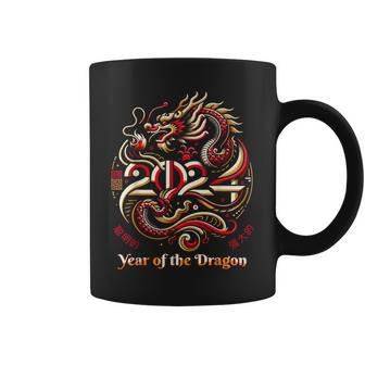 Happy Chinese New Year 2024 Year Of The Dragon Zodiac Coffee Mug | Mazezy