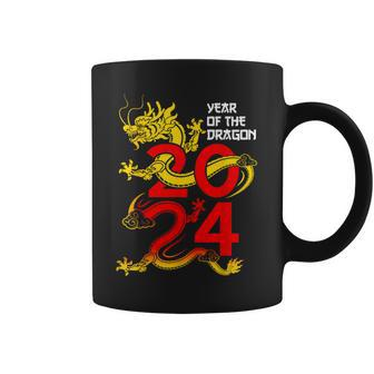 Happy Chinese New Year Decorations 2024 Year Of The Dragon Coffee Mug | Mazezy