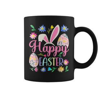 Happy Easter Bunny Spring Easter Egg Easter For Women Coffee Mug - Seseable