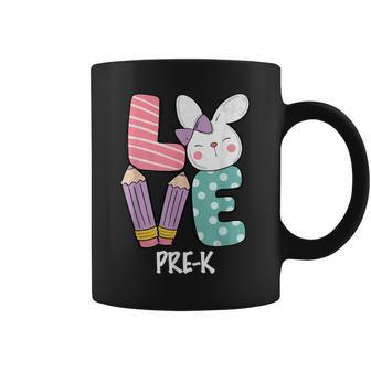 Happy Easter Day Pre-K Squad Love Teacher Life Easter 2022 Coffee Mug - Thegiftio UK