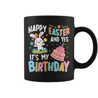 Happy Easter It's My Birthday Bunny Toddler Boys Girls Coffee Mug | Mazezy