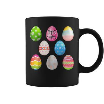Happy Easter Sunday Fun Decorated Bunny Egg s Coffee Mug | Mazezy