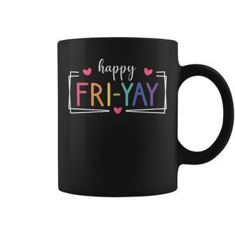 Happy Friyay Friyay Teacher Women Coffee Mug - Monsterry