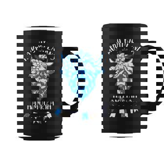 Happy Highland Cow Hanukkah Shalom Scottish Coo My Friend Coffee Mug - Thegiftio