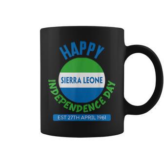 Happy Independence Day Sierra Leone Sierra Leone Flag Coffee Mug - Monsterry