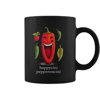 Happy Joyful Italian Hot Pepperoncini Farmer Capsicologist Coffee Mug - Monsterry UK