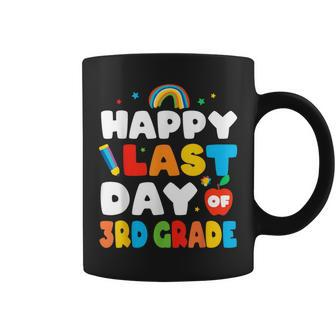 Happy Last Day Of 3Rd Grade Rainbow Teacher Student Coffee Mug - Monsterry CA