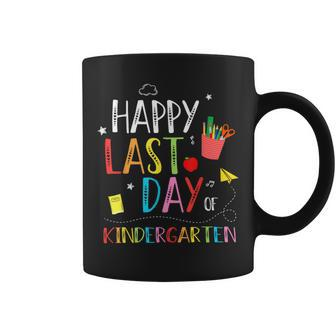 Happy Last Day Of Kindergarten Hello Summer Graduation Coffee Mug | Mazezy DE