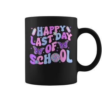 Happy Last Day Of School Teacher Boy Girl Grad Hello Summer Coffee Mug | Mazezy CA