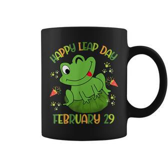 Happy Leap Day Year 2024 February 29Th Frog Lovers Coffee Mug - Seseable