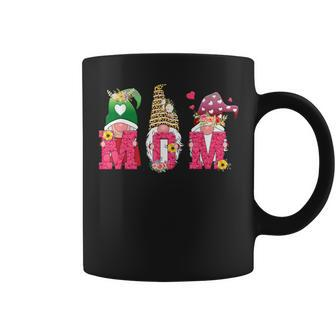 Happy Cute Gnomes Floral For Mom Daughter Coffee Mug | Mazezy UK