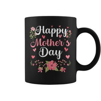Happy Mother's Day Mommy Cute Floral For Mom Grandma Coffee Mug - Monsterry CA