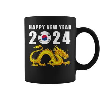 Happy New Year 2024 Year Of The Dragon For Korean Coffee Mug | Mazezy
