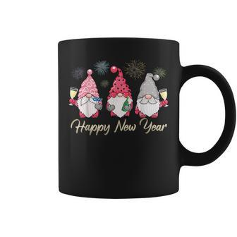 Happy New Year 2024 Gnomes Family Cheers Party New Years Eve Coffee Mug - Monsterry UK