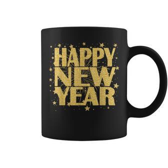 Happy New Year 2024 New Years Eve Party Countdown Fireworks Coffee Mug - Monsterry UK