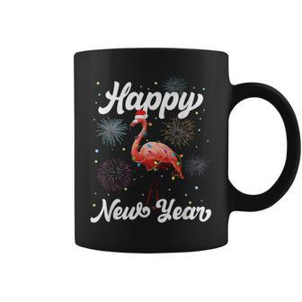 Happy New Year Flamingo Lover New Years Day Family Matching Coffee Mug - Seseable