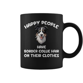 Happy People A Des Cheveux Border Collie Sur Leursêtements Tasse - Cadeauxyz