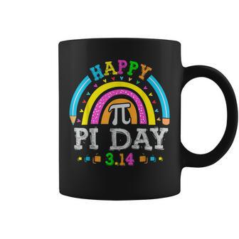 Happy Pi Day 2024 Rainbow Math Lover Teacher Geek Student Coffee Mug | Mazezy UK