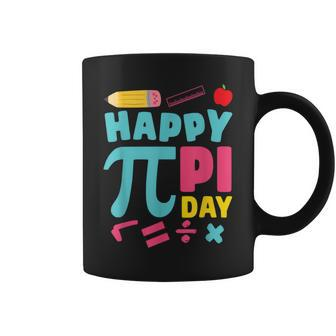 Happy Pi Day Mathematic Math Teacher Girl Coffee Mug - Monsterry CA