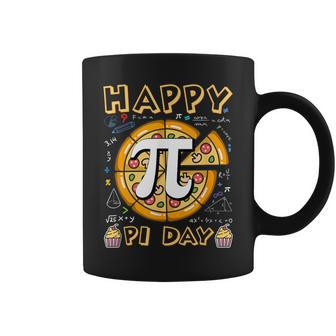 Happy Pi Day Pie Day Pizza Mathematics Pi Symbol Coffee Mug - Monsterry CA