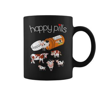 Happy Pills Cow Coffee Mug | Mazezy