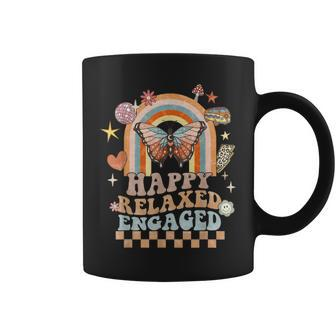 Happy Relaxed Engaged Aba Behavior Analyst Special Education Coffee Mug - Monsterry UK