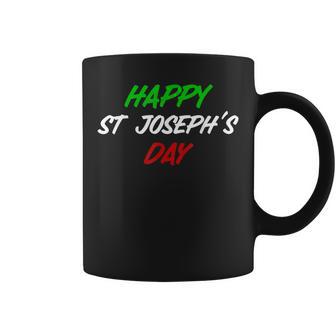 Happy St Josephs Day St Josephs Sfingi Zeppole Coffee Mug - Monsterry UK