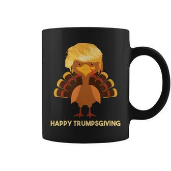 Happy Trumpsgiving T Trump Thanksgiving Coffee Mug - Monsterry