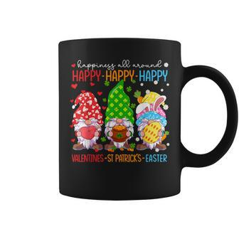 Happy Valentines St Patrick Easter Happy Holiday Gnome Coffee Mug - Seseable