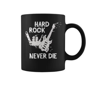 Hard Rock Never Die Coffee Mug - Monsterry