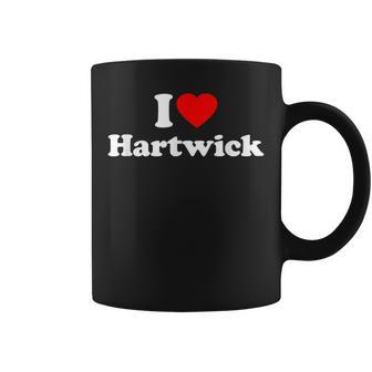 Hartwick Love Heart College University Alumni Coffee Mug | Crazezy